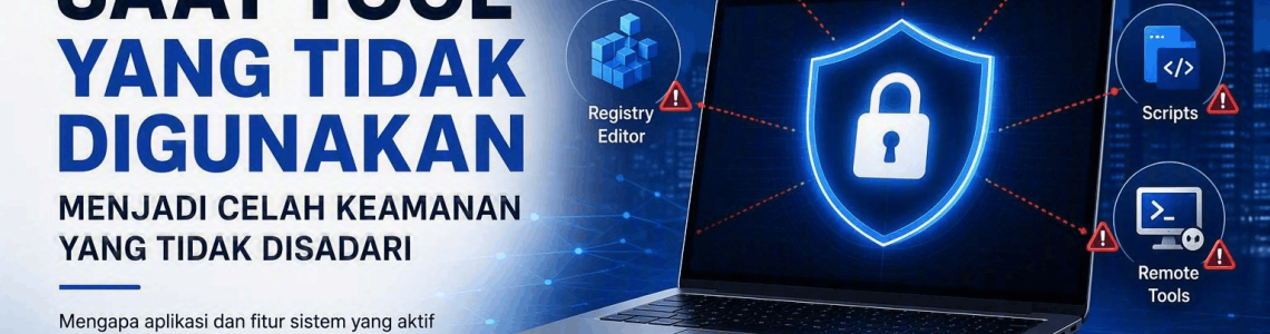 Saat Tool yang Tidak Digunakan Menjadi Celah Keamanan yang Tidak Disadari