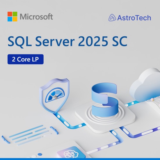 Microsoft SQL Server 2025 Standard Core - 2 Core License Pack (CSP) (Perpetual)