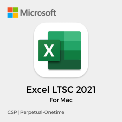 Microsoft Excel LTSC for Mac 2021 (CSP) (Perpetual)