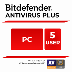 Bitdefender Antivirus Plus (5 Device) (Yearly)