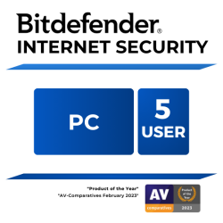 Bitdefender Internet Security (5 Device) (Yearly)
