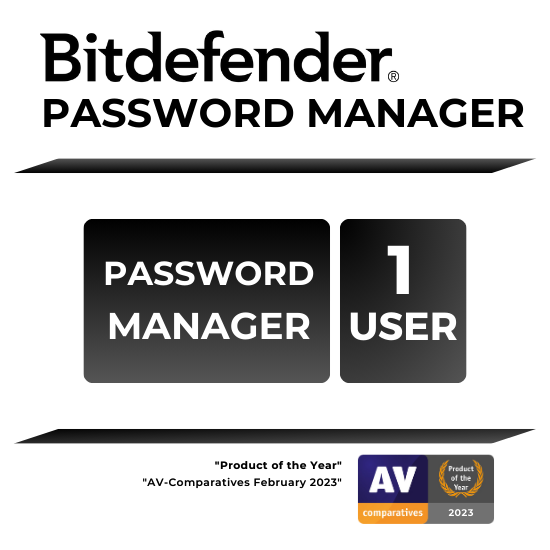 Bitdefender Password Manager (1 Device) (Yearly)