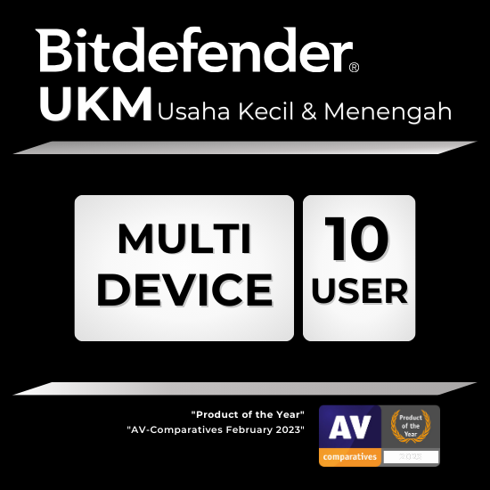 Bitdefender Usaha Kecil dan Menengah 10 Device (maks 3 Server) (Yearly)