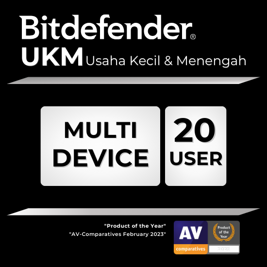 Bitdefender Usaha Kecil dan Menengah 20 Device (maks 6 Server) (Yearly)