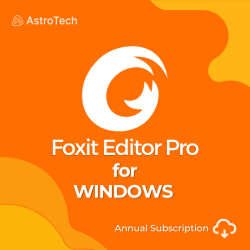 Foxit PDF Editor Pro for Windows