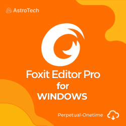 Foxit PDF Editor Pro for Windows (Perpetual)