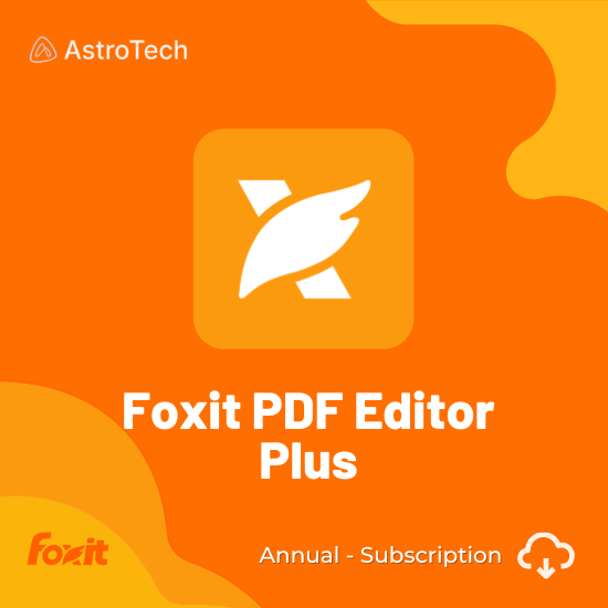 Foxit PDF Editor Plus (Yearly) Level 3 (36-99)