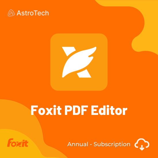 Foxit PDF Editor (Yearly) - Level 2 (10-35)