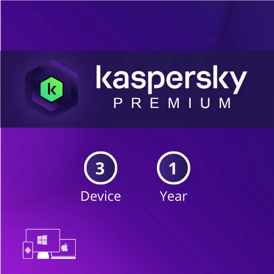 Kaspersky Premium (3 Device) (1 Year)