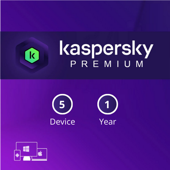 Kaspersky Premium (5 Device) (1 Year)