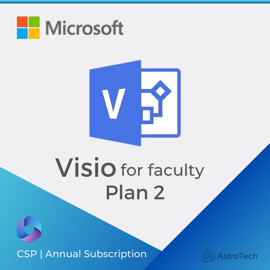 Microsoft Visio Plan 2 for Faculty (CSP) (Yearly)