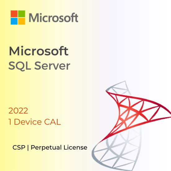 Microsoft SQL Server 2022 (1 Device CAL License) (CSP) (Perpetual)