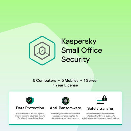 Kaspersky Small Office Security (5 Users) (Yearly)