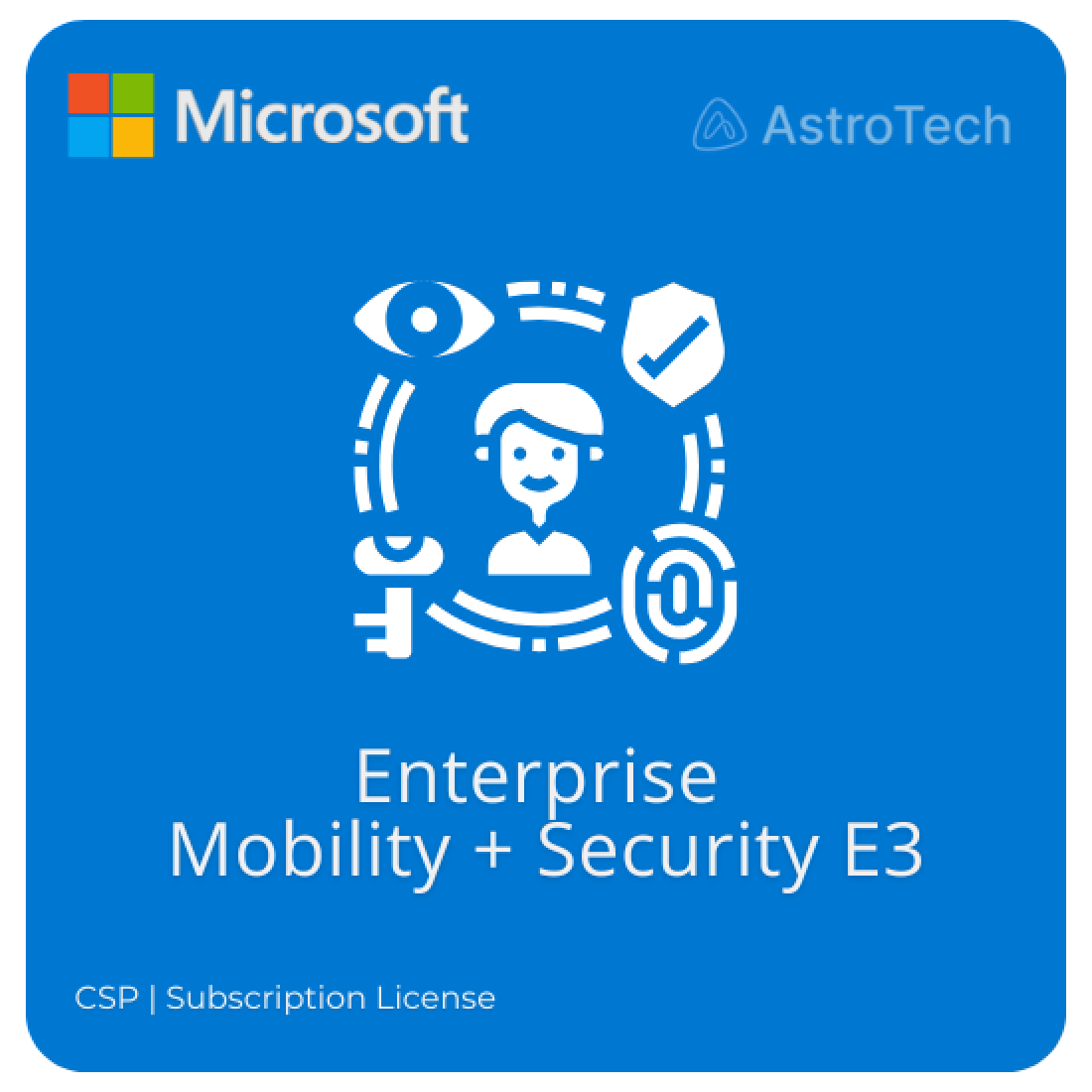 Microsoft Enterprise Mobility + Security E3 (CSP) (Yearly)