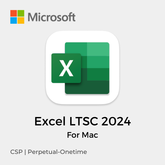 Microsoft Excel LTSC for Mac 2024 (CSP) (Perpetual)