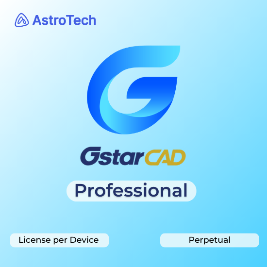 GstarCAD Professional Standalone Version (Perpetual)