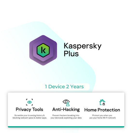 Kaspersky Plus (1 Device) (2Years)