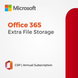 Microsoft Office 365 Extra File Storage 1GB (CSP) (Yearly)