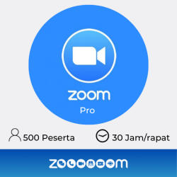 Zoom Pro 1 Host Include 500 Participant (Yearly)