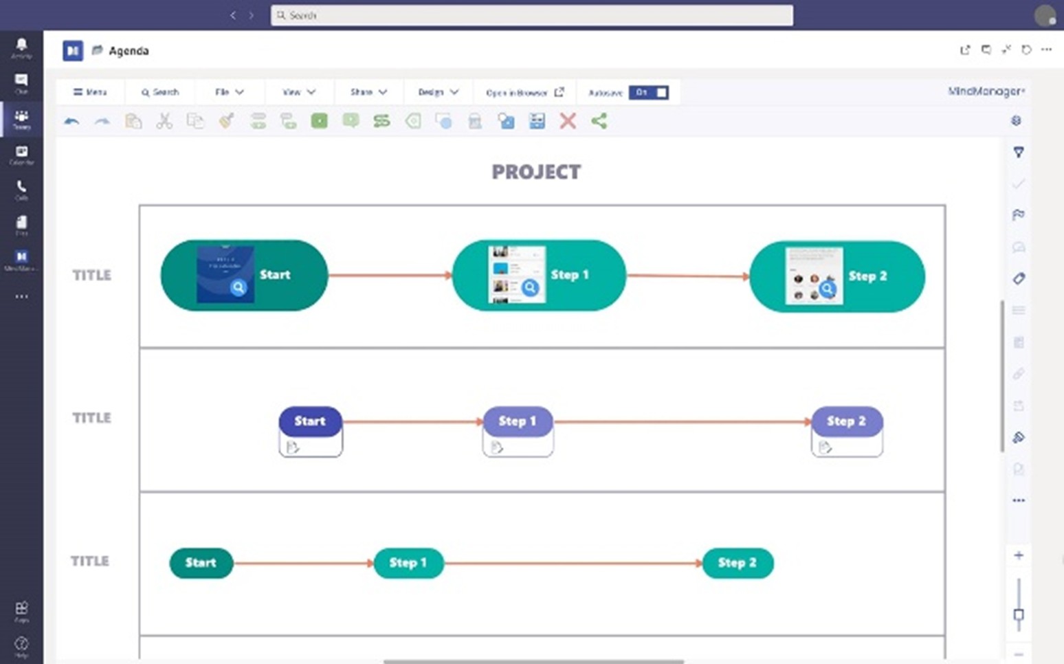 MindManager bantu proyek jadi semakin terstruktur.